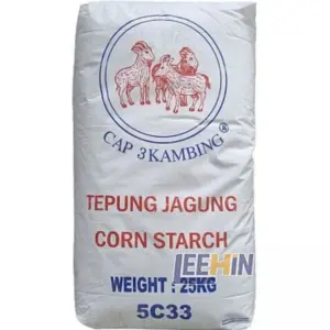 India Corn Starch - Tiga Kambing (25kg _ RM70.00)