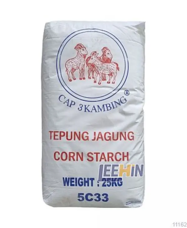 India Corn Starch - Tiga Kambing (25kg _ RM70.00)